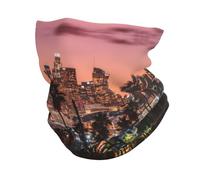 HKHLHLH Los Angeles Palm Trees - Calentador de cuello, pasamontañas multifuncional, máscara facial, protección contra el viento para clima frío al aire libre