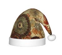 HKHLHLH Sombrero de Papá Noel cantante con medallón múltiple, sombrero de Navidad para actuaciones escénicas y eventos escolares, sombrero de cumpleaños, sombrero de Navidad