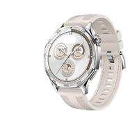 HKIDKK Correa de nailon oficial de 22 mm para HUAWEI WATCH GT 5 4 46 mm Watch 4 5 Pro GT 3 2 Pro 46 mm Correa deportiva de silicona compuesta Correas de reloj(Starlight)