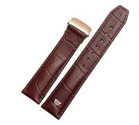 HKIDKK Correa de reloj de cuero genuino para MAURICE LACROIX correa de reloj 20 mm 22 mm hebilla plegable ocio negocios pulsera de cuero de vaca, 22mm, Agate