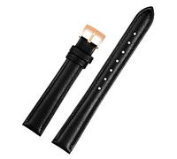 HKIDKK Correa de reloj de cuero vacuno para mujer, 10 mm, 12 mm, 14 mm, 16 mm, 18 mm, universal, de cuero genuino, 16mm, Agate
