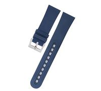 HKIDKK Correa de reloj de silicona de goma de 23 mm para Blancpain Fifty Fathoms, correa suave de repuesto para pulsera deportiva, accesorios de reloj, 23mm, Ágata