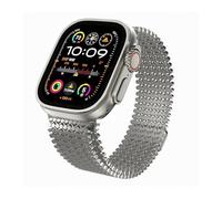 HKIDKK Correas de reloj Para Band Ultra 2 1 49mm 46mm 45mm 44mm 40mm 41mm 42mm Correa Milanis para IWatch Series 10 9 8 7 6 5 4 Se Pulsera(Original titanium,S10-42mm)