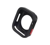 HKIDKK Funda de TPU para Apple Watch Series Ultra 49 mm 9 8 7 41 mm 45 mm, carcasa con marco de parachoques para iWatch 6 5 SE 4 40 44 mm(Matte Black,44mm)