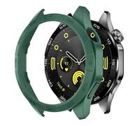 HKIDKK Funda para Huawei Watch GT 4 46mm funda protectora PC parachoques duro para hombres y mujeres accesorios GT4 sin Protector de pantalla de cristal(Green)