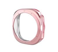 HKIDKK Funda protectora completa para Samsung Galaxy Watch 7, 40mm, 44mm, TPU, anticaídas e impermeable(Pink,For Watch 7 44mm)