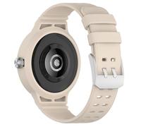 HKIDKK Silicone Band Strap For Huawei Watch GT Cyber Smart Watch Bracelet Replacement Wristband Belt Adjustable Wriststrap(Lvory white)