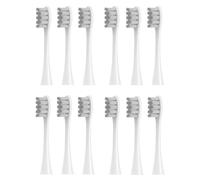 HKIEYDk Juego de 12 Cabezales de Repuesto for Cepillo de eléctrico sónico compatibles con boquillas de cerdas Oclean X/X Pro/ Z1/ F1/ One/Air 2/ SE (12 Unidades, Color Gris)(12pcs Gray)