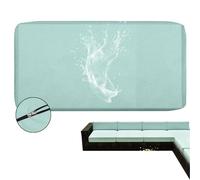 HKJGNH Pack 2/1 Impermeable Funda de Cojín de Asiento de Sofá Exterior con Cremallera, Funda de Muebles Fondo Elástico Antideslizante para Interior(#20,33x65cm(1er-Pack))