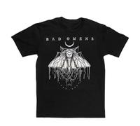 HKKREVVUY Bad Omens 'Moth' T-Shirt Short Sleeve All Size ShirtBlackXL