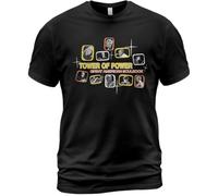 HKKREVVUY Great American Soulbook by Tower of Power T-Shirt Emilio Castillo Stephen KupkaBlackXL