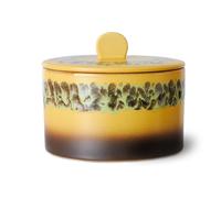 HKliving Bote de galletas 70's cookie jar Ø17 cm Kelp