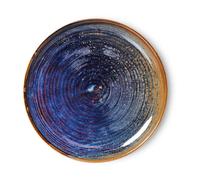 HKliving Platillo Home Chef side plate Ø20 cm Rustic blue