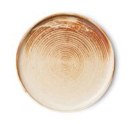 HKliving Platillo Home Chef side plate Ø20 cm Rustic cream-brown