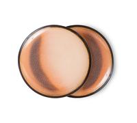 HKliving Plato 70's Ø 17.5 cm 2 piezas Horizon