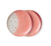 HKliving Plato 70's Ø 17.5 cm 2 piezas Lychee