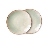 HKliving Plato 70's. 22 cm 2-pack Niebla