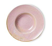 HKliving Plato de pasta Home Chef Ø28.5 cm Rustic pink