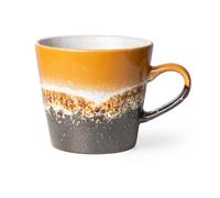 HKliving Taza de cappuccino de los años 70. 33 cl Fuego