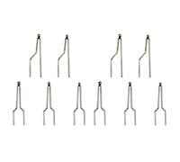 Hklshyd 10 Piezas Puntas de Alta Impedancia Puntas de Bola de Alambre de Leña para 50W O 100W Kit de Quema de Madera Profesional