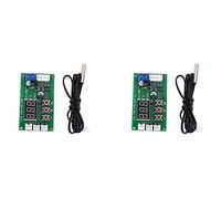 Hklshyd 2X DC 12V 24V 48V 5A 2 3 4 Cables PWM Motor Controlador de Velocidad del Ventilador Gobernador Control