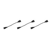 Hklshyd 3X Cable Adaptador de Corriente, Enchufe Macho IEC 320 C14 A Cable de Alimentación Hembra Europeo CEE 7/16 2Pin para UPS PDU