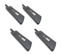 Hklshyd 4X 600-6000Mhz Enrutador Inalámbrico Plegable Flexible 2G 3G gsm GPRS 4G 5G Alta Ganancia 40 DBi LTE Amplificador de Señal Antena WiFi Negro B