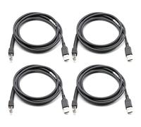 Hklshyd 4X Cable de Datos del Escaner Ls2208 Ap LS4208 DS9208 Cable de Datos del Puerto USB del Escaner de Codigo de Barras