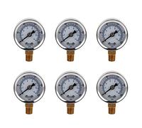 Hklshyd 6X -40-14 Bar 0-200 Psi 0-14 Bar Indicador de Presión 1/8 Macho Npt Medidor de Presión Compresor de Aire Manómetro de Vacío Hidráulico Manómetro