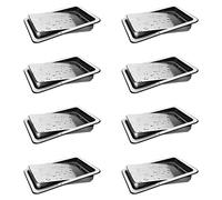Hklshyd 8X Tapa de La Tapa de La Basura de Acero Inoxidable Tapa de La Papelera Tapa Empotrada Balanceada Tapa de Basura de La Tapa Oscilante para La Encimera de La Cocina B