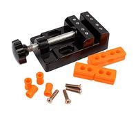 Hklshyd Mini Tornillo de Banco PequeñO Mini Abrazadera Mordaza de Mesa Abrazadera de Banco Prensa de Taladro Tornillo de Banco de Apertura, Herramientas de Mano DIY, 13,5X6,5X3,6 Cm