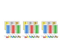 Hklshyd Paquete de 1800 Pulseras de Papel VIP Pulseras VIP Pulseras VIP Impermeables Pulseras de Colores Neón Variedad para Eventos Fiesta