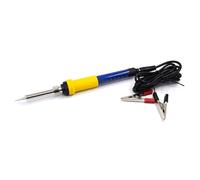 Hklshyd Soldador PortáTil de 12 V CC, BateríA de Coche de Bajo Voltaje, Herramientas de ReparacióN de Retrabajo de Soldadura de 60 W con Cilp