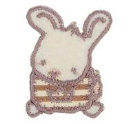 HKM 10231250 Parches, tejido, blanco, un tamaño