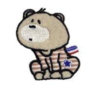 HKM 10231553 Parches, beige/marrón, talla única