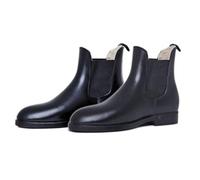 HKM 5309 - Botines de goma Jodhpur con forro de peluche, color negro, talla 37