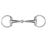 HKM 540483 - Bocado para Caballo, 18 mm de Acero Inoxidable Macizo, L