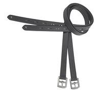 HKM 555498 estribos Correa - Zeus - 2 Unidades, XL, Color Negro