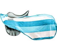 HKM 567529 Nieren Abschwitzdecke Colour Stripes mit Klett, M