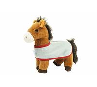 HKM 57692400 Grande stehendes Caballo de Peluche con Techo, M, Color marrón