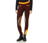 HKM 9228, Reitleggings Starlight, Pantalones de Equitación para Mujer, Negro (Schwarz), 146/152