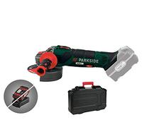 HKM Akkutechnik Parkside PWSA 20 Li - Amoladora angular inalámbrica (125 mm, sin cargador de batería)