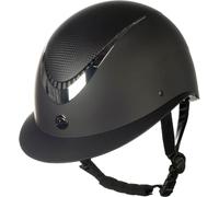 HKM Alarion Casco de Montar, Adultos Unisex, Azul Oscuro/Plateado, XL