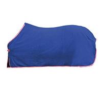 HKM Alaska - Manta (135 cm), Color Azul Oscuro, Rojo, Blanco y Rojo