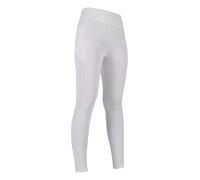 Leggings de montar -Alice- culera full silicona - Blanco / 42