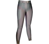 HKM Amalfi c. f. Silicona Pantalones de Montar para Mujer Blanco 46