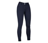 HKM ARI Mid Rise Rod. Silicona Pantalones de Montar para Mujer Azul Oscuro 50