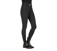 HKM ARI Mid Rise Rod. Silicona Pantalones de Montar para Mujer Beige 36