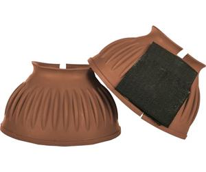 HKM Atlanta Campanas de Salto de Caucho Marrón Oscuro XL