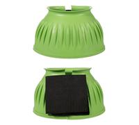 HKM Atlanta Campanas de salto de caucho par Verde Neón L